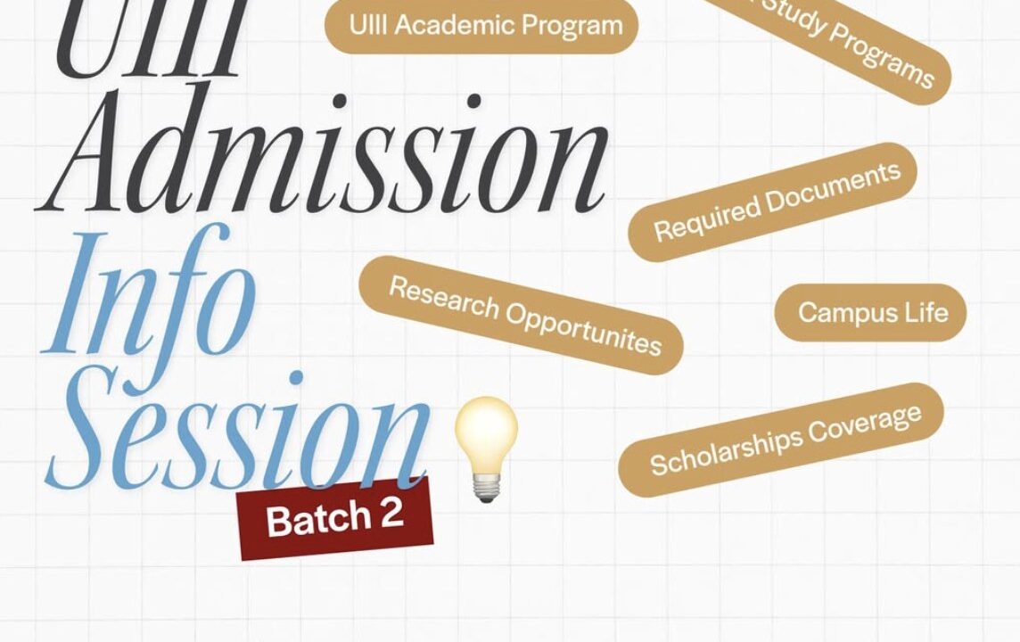 UIII Admission Info Session Batch 2 poster