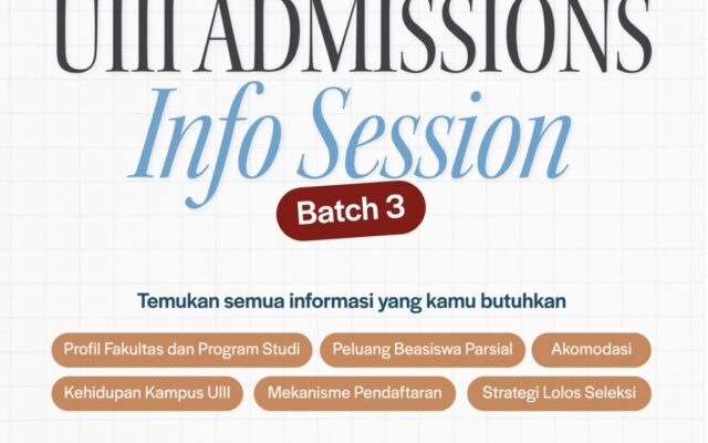 UIII Holds Batch 3 Admissions Information Session for Indonesian Applicants